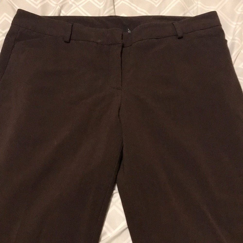 Brown dress pants